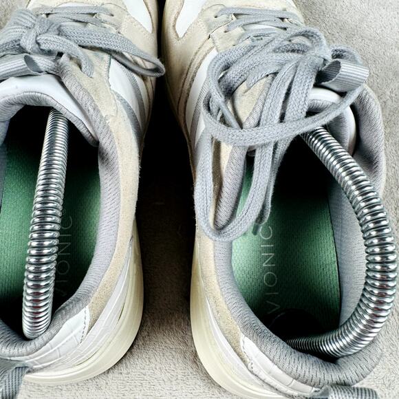 Vionic Shoes Womens Size 10 White Cream Rechelle Walking Lace Up Casual Sneaker‎ - Picture 7 of 12